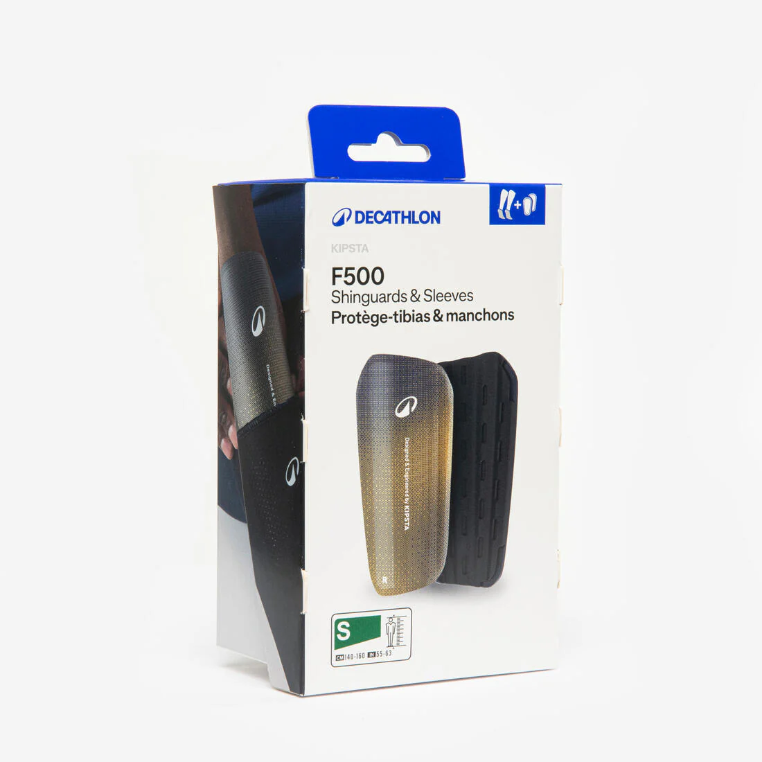 CANILLERAS DE FÚTBOL CON PERNERAS DE SUJECIÓN NIÑO F500 - Image 6