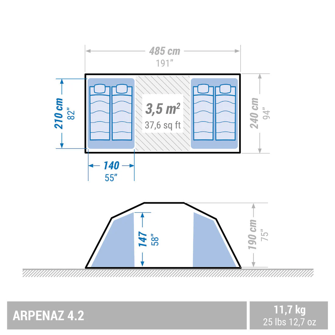 CARPA 4 PERSONAS - ARPENAZ 4.2 - Image 3