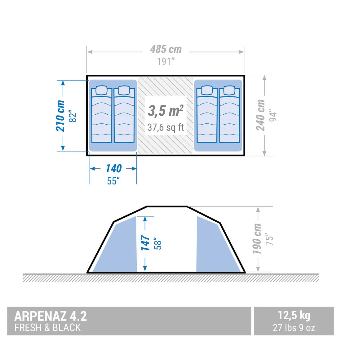 CARPA 4 PERSONAS - ARPENAZ 4.2 F&B - Image 4