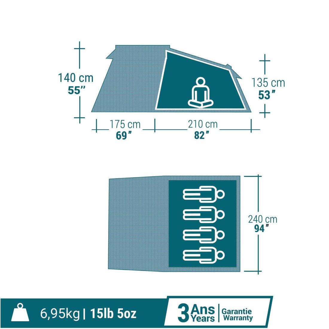 CARPA 4 PERSONAS - MH100 - Image 22