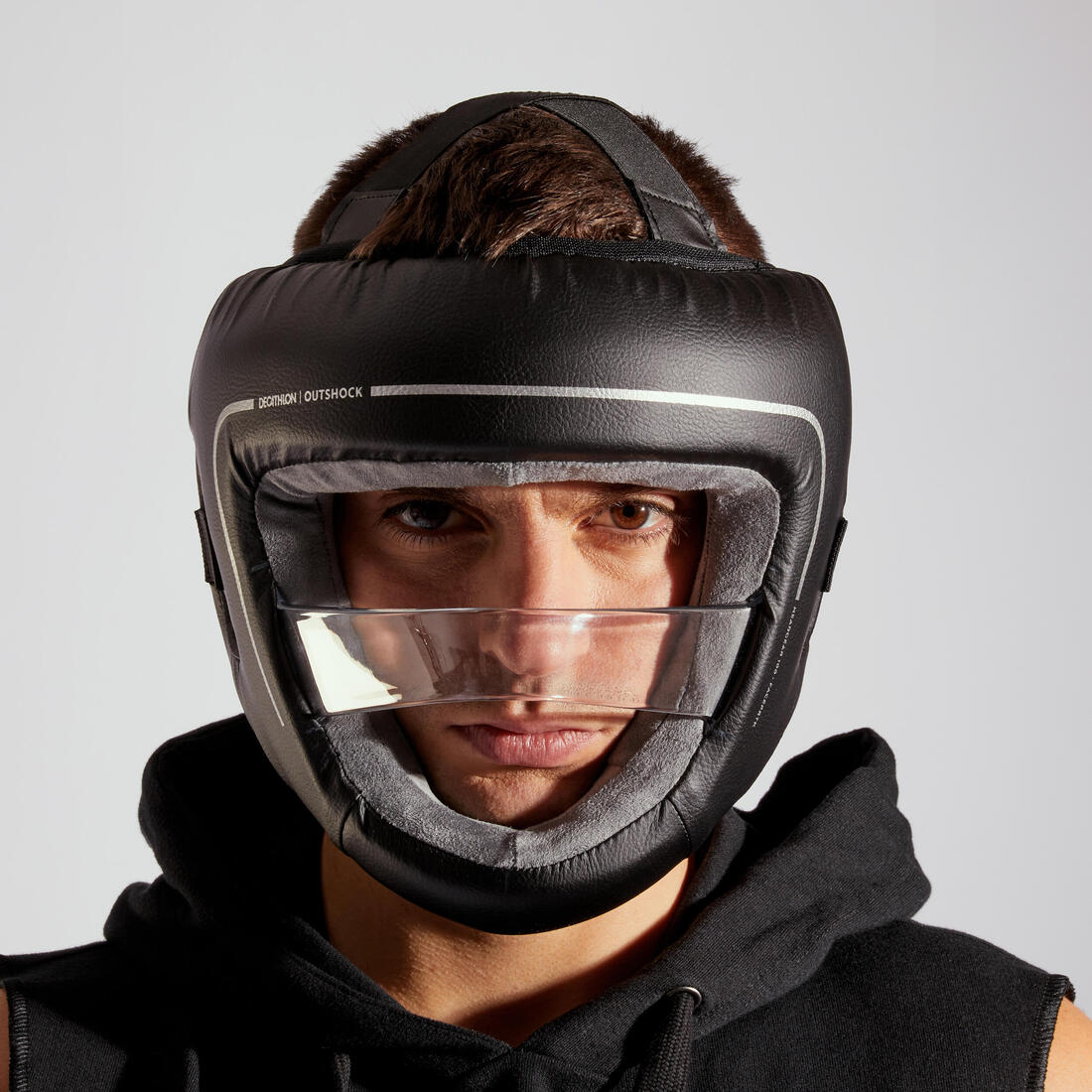 CASCO BOXEO ADULTO BARRA PROTECCIÓN NASAL - Image 2