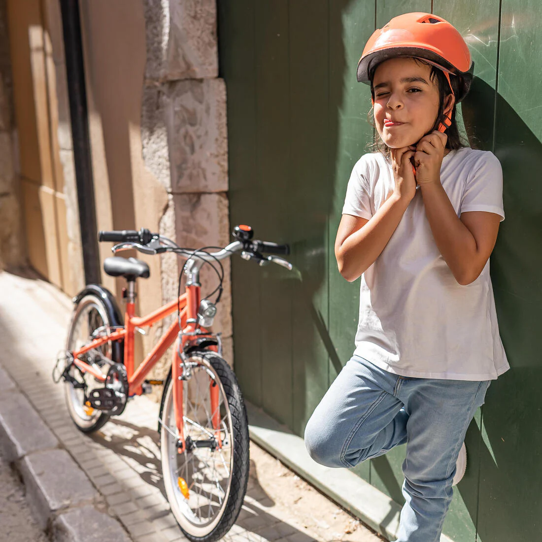 CASCO BICICLETA 500 NIÑOS ROSADO - Image 29