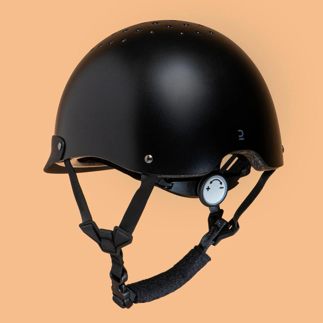 CASCO EQUITACIÓN 100 ADULTO/NIÑOS NEGRO - Image 3