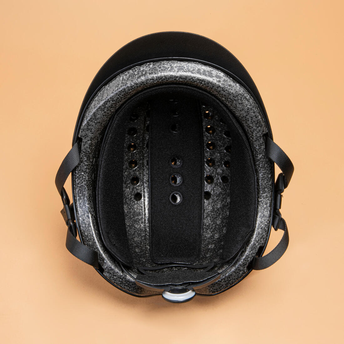 CASCO EQUITACIÓN 100 ADULTO/NIÑOS NEGRO - Image 4