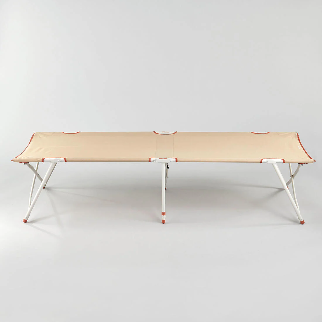 CATRE DE CAMPING CARGA MÁX. 110 KG 1 PERSONA BEIGE - Image 5