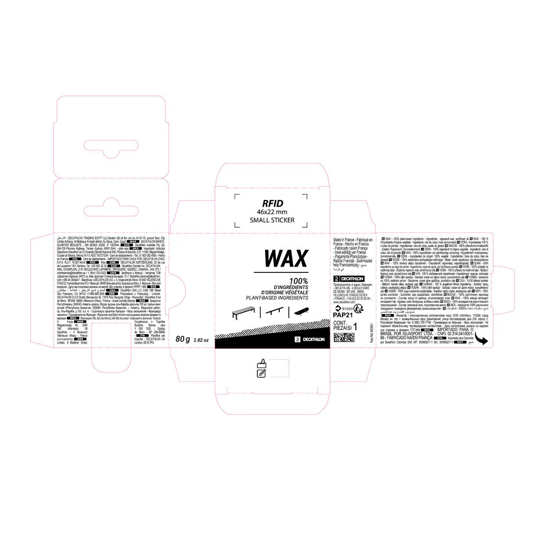 CERA WAX DE SKATE 100 ORIGEN VEGETAL - Image 7