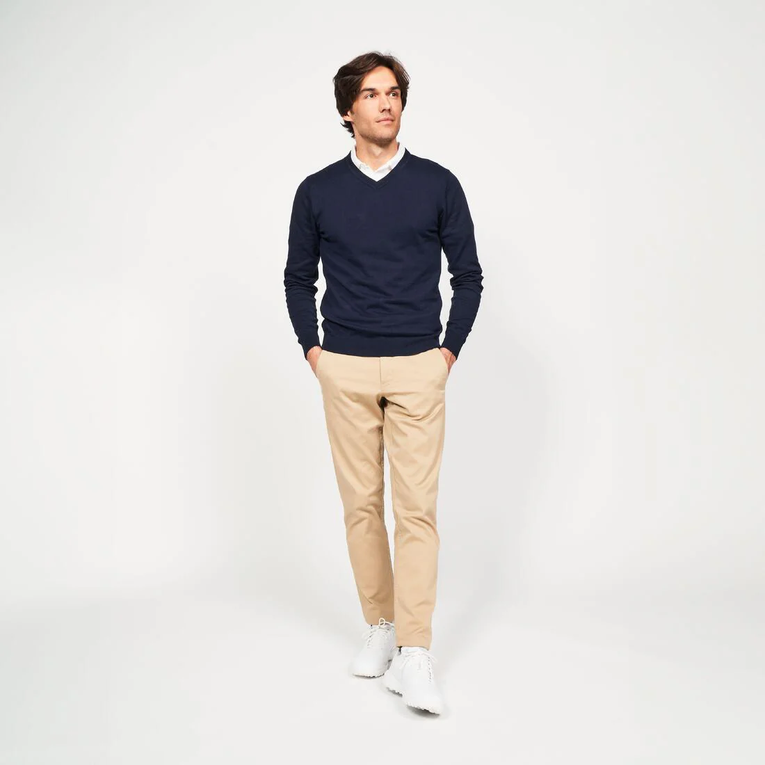CHALECO DE GOLF HOMBRE MW100 ALGODÓN - Image 3