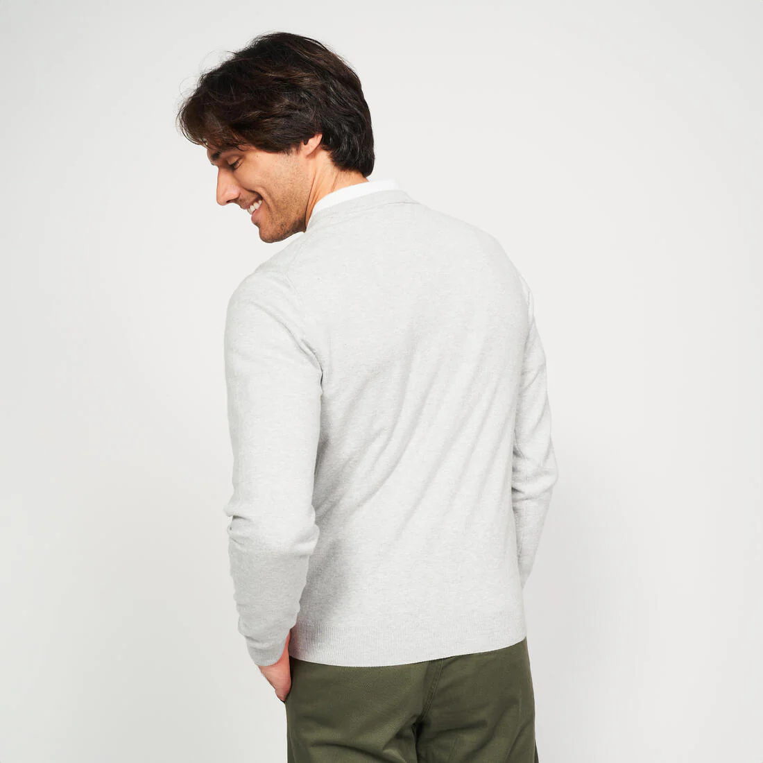 CHALECO DE GOLF HOMBRE MW100 ALGODÓN - Image 8