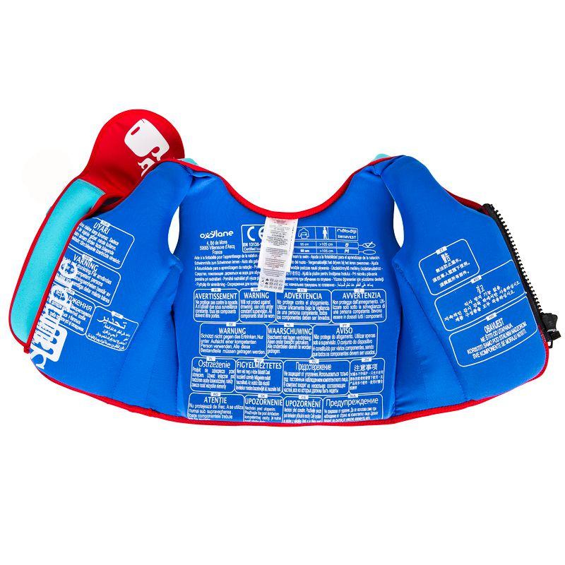 CHALECO DE NATACIÓN AZUL ROJO - Image 8