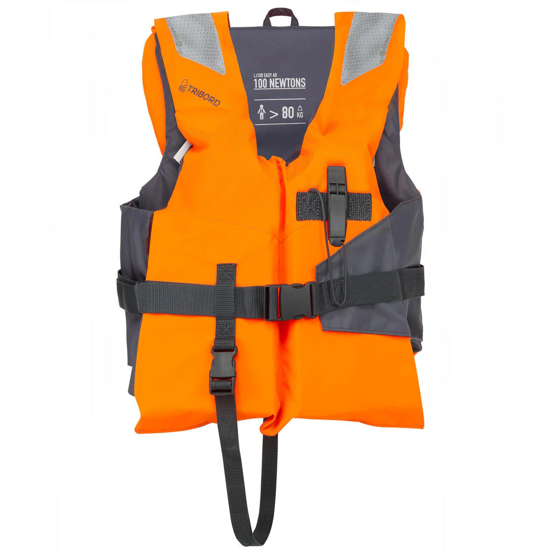 CHALECO SALVAVIDAS ADULTO LJ100N EASY NARANJA/GRIS ESPUMA - Image 3