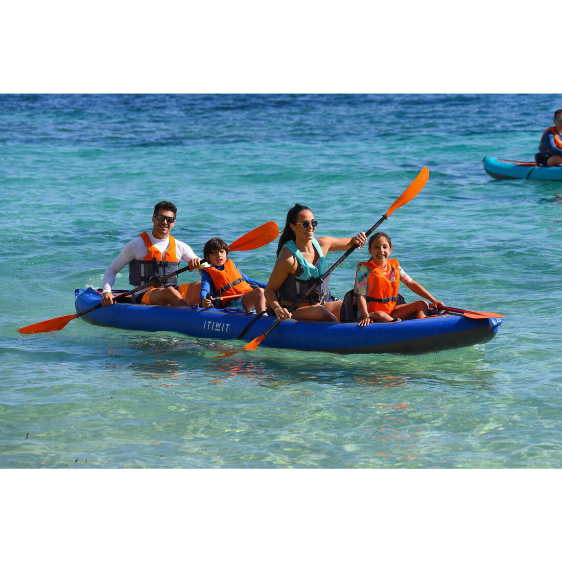 Chaleco salvavidas Kayak/Stand up paddle BA 50 Newtons naranja - Image 10