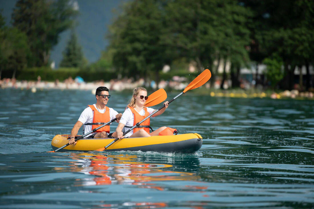 Chaleco salvavidas Kayak/Stand up paddle BA 50 Newtons naranja - Image 7
