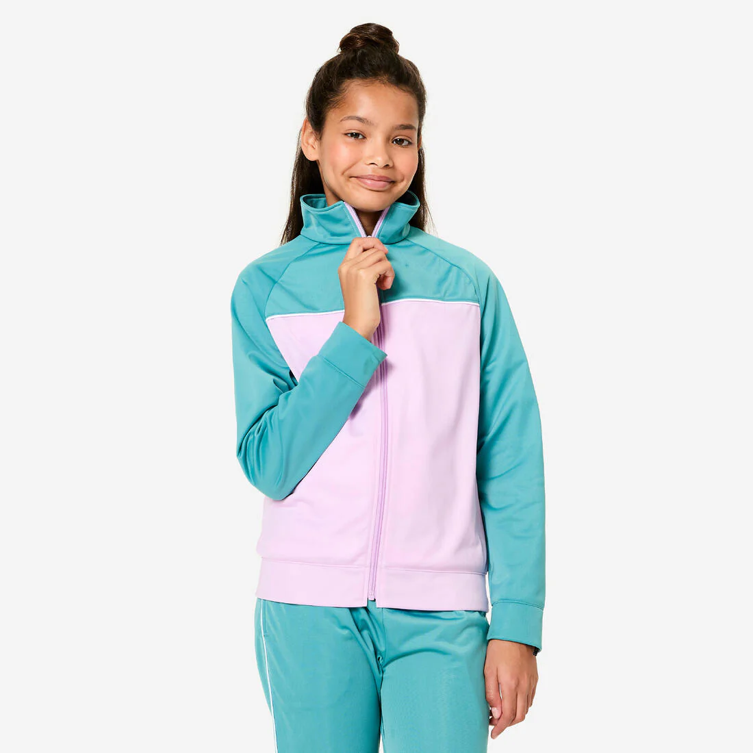 Chándal Niños Azul Rosa Transpirable - Image 2