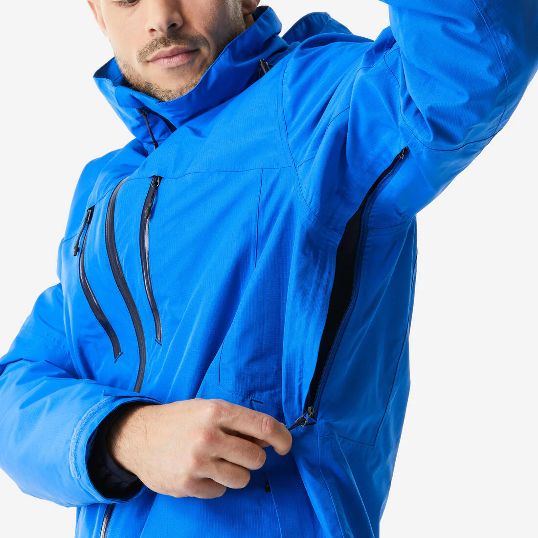 CHAQUETA IMPERMEABLE 3 EN 1 SENDERISMO -10 °C HOMBRE MH500 - Image 19