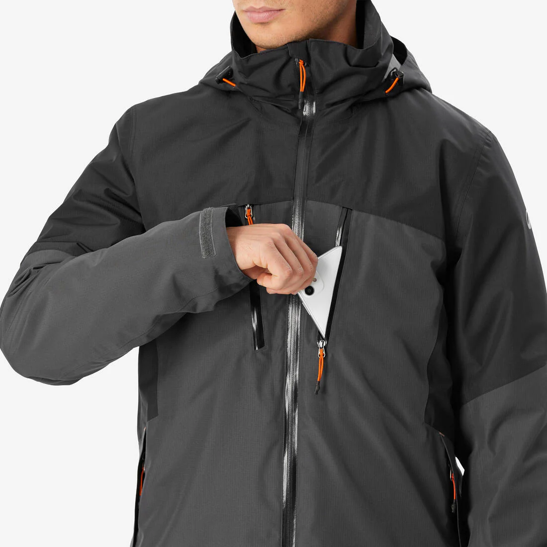 CHAQUETA IMPERMEABLE 3 EN 1 SENDERISMO -10 °C HOMBRE MH500 - Image 30