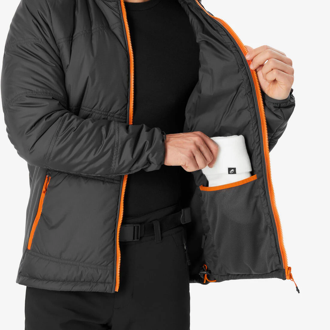 CHAQUETA IMPERMEABLE 3 EN 1 SENDERISMO -10 °C HOMBRE MH500 - Image 47