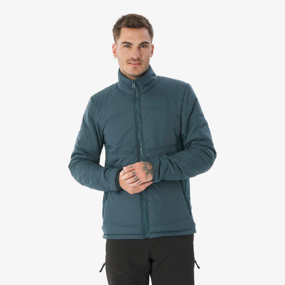 CHAQUETA IMPERMEABLE 3 EN 1 SENDERISMO -10 °C HOMBRE MH500 - Image 5