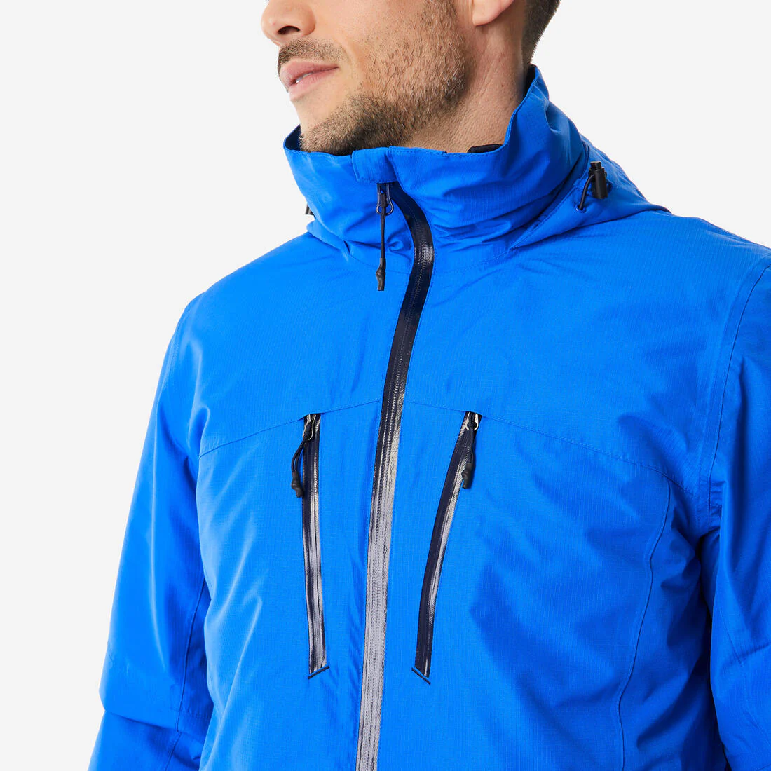 CHAQUETA IMPERMEABLE 3 EN 1 SENDERISMO -10 °C HOMBRE MH500 - Image 8