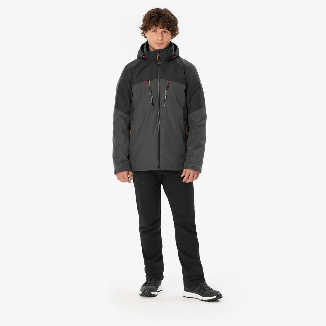 CHAQUETA IMPERMEABLE 3 EN 1 SENDERISMO -10 °C HOMBRE MH500 - Image 9