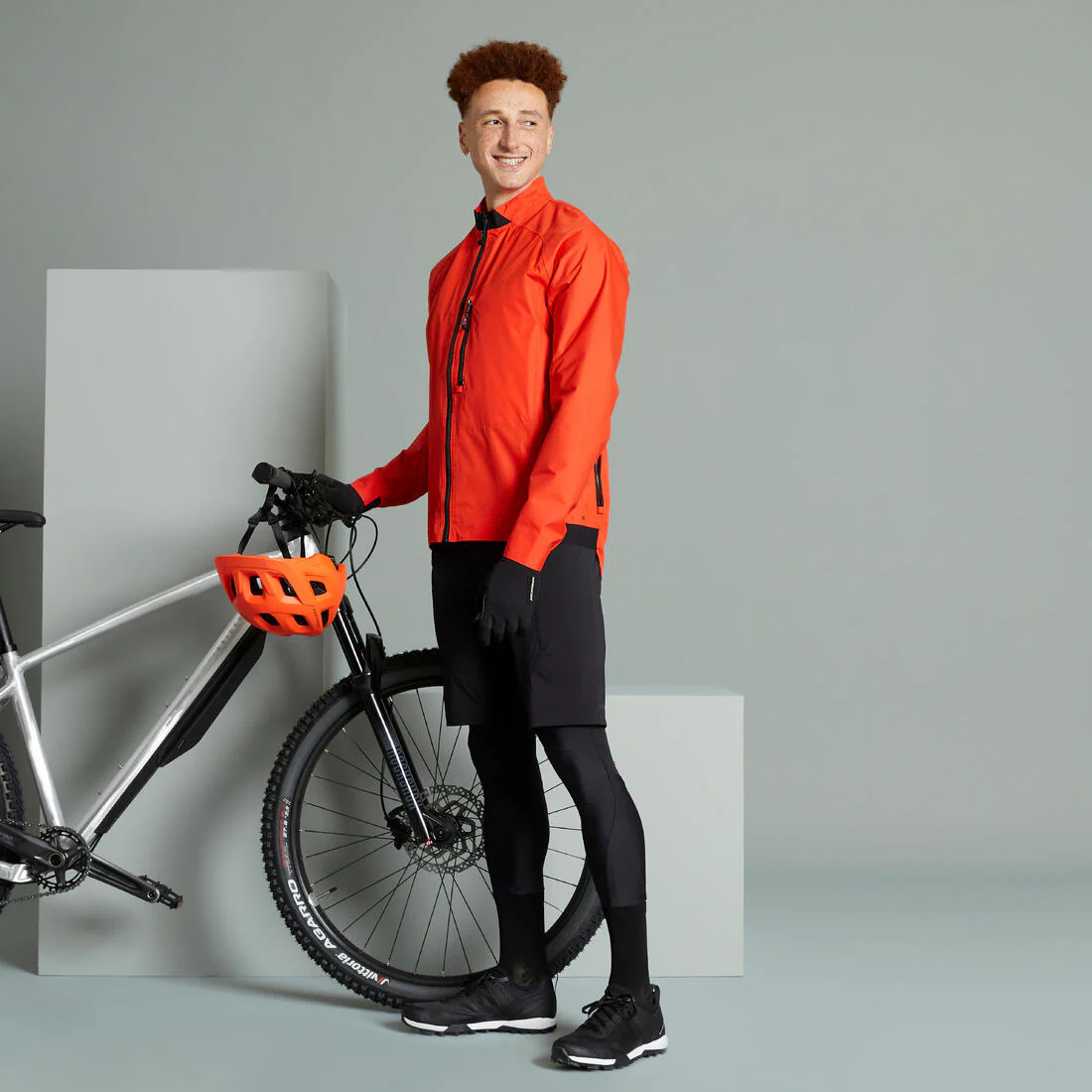 CHAQUETA CICLISMO IMPERMEABLE HOMBRE EXPL500 - ROJO - Image 10