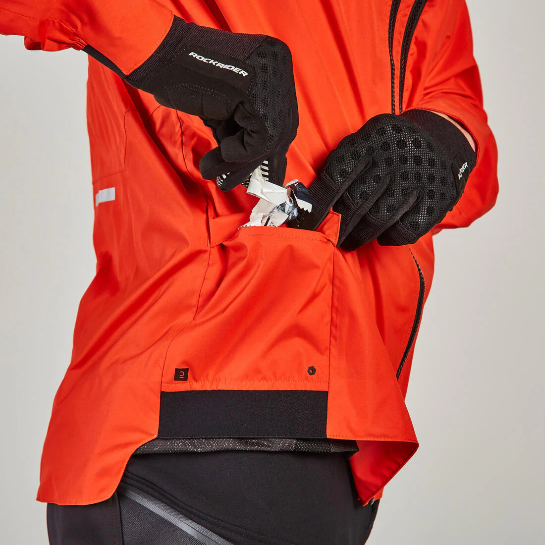 CHAQUETA CICLISMO IMPERMEABLE HOMBRE EXPL500 - ROJO - Image 6