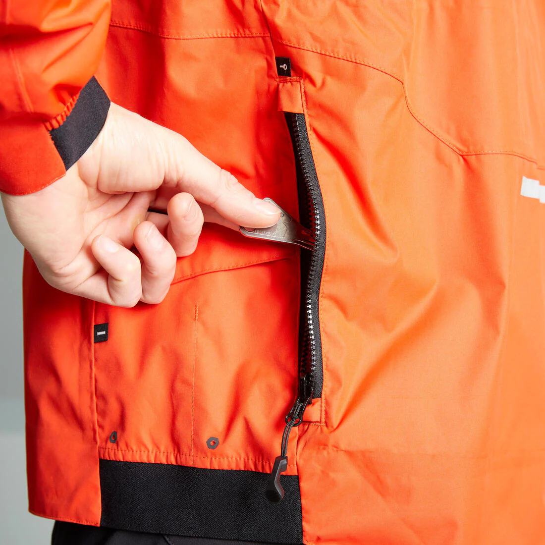 CHAQUETA CICLISMO IMPERMEABLE HOMBRE EXPL500 - ROJO - Image 9