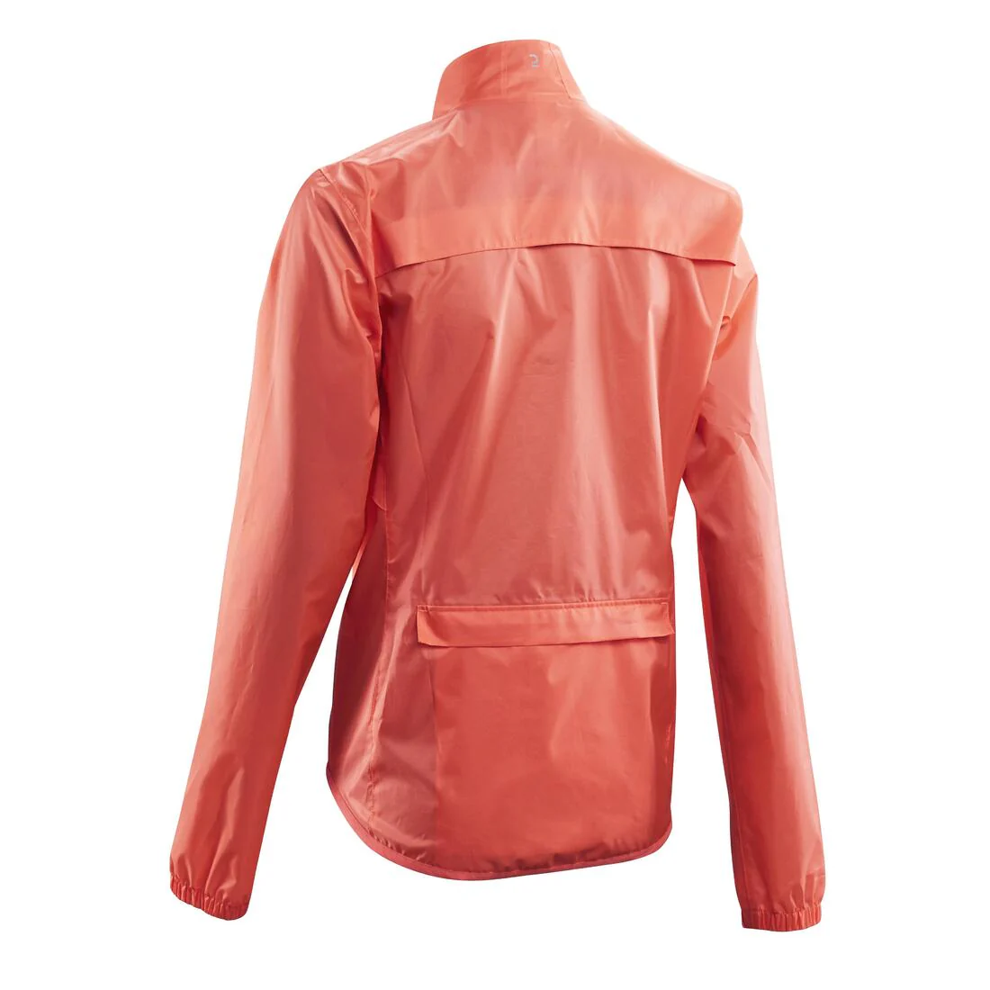 CHAQUETA CICLISMO IMPERMEABLE MUJER 100 - ROSADO CORAL - Image 3