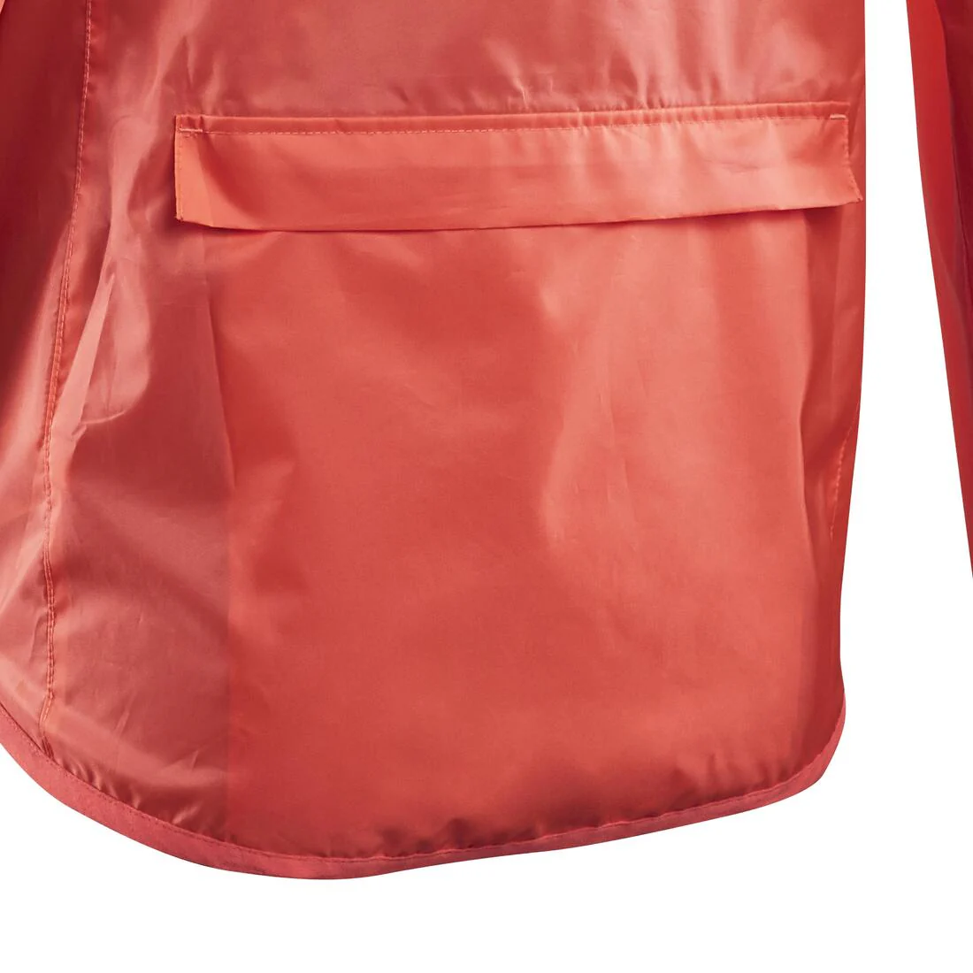 CHAQUETA CICLISMO IMPERMEABLE MUJER 100 - ROSADO CORAL - Image 4