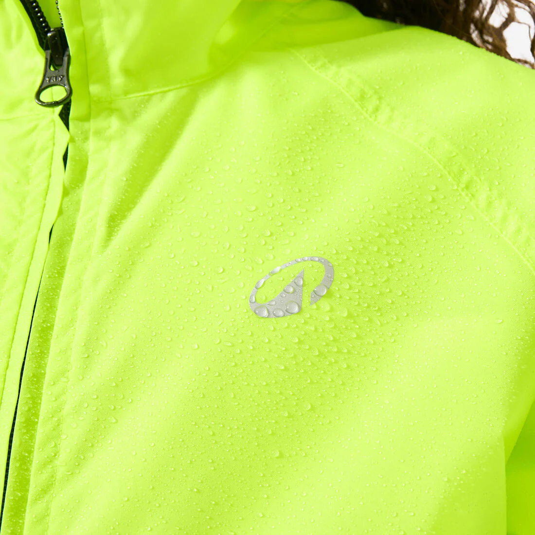 CHAQUETA CICLISMO IMPERMEABLE NIÑO 100 - AMARILLO - Image 6
