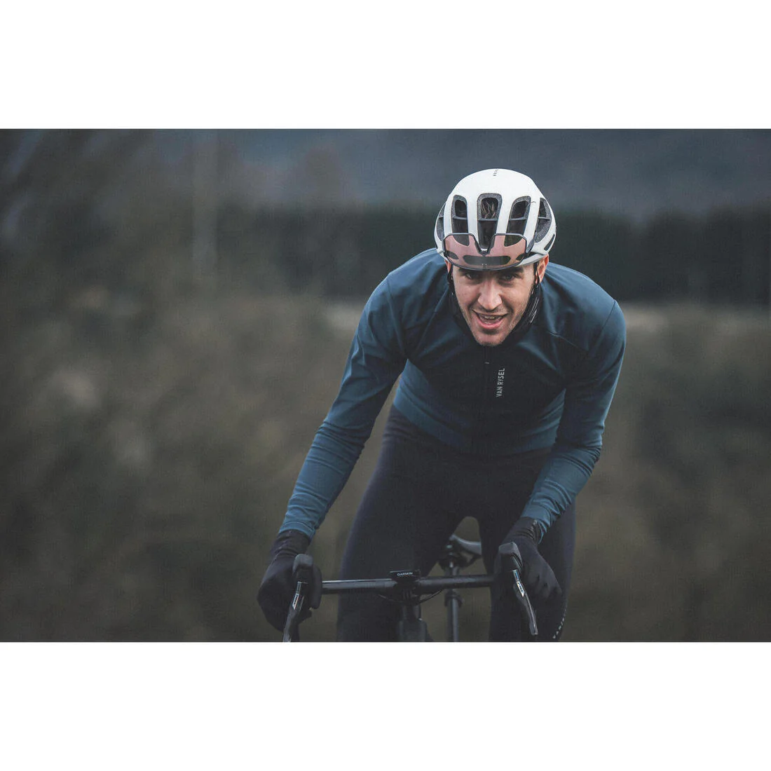 CHAQUETA CICLISMO REPELENTE HOMBRE RUTA RACER 2 - Image 12