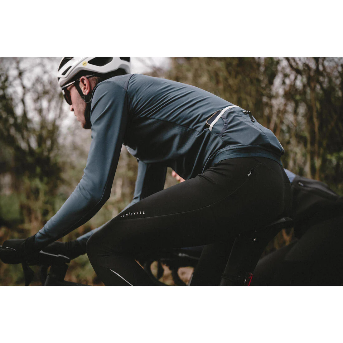 CHAQUETA CICLISMO REPELENTE HOMBRE RUTA RACER 2 - Image 16