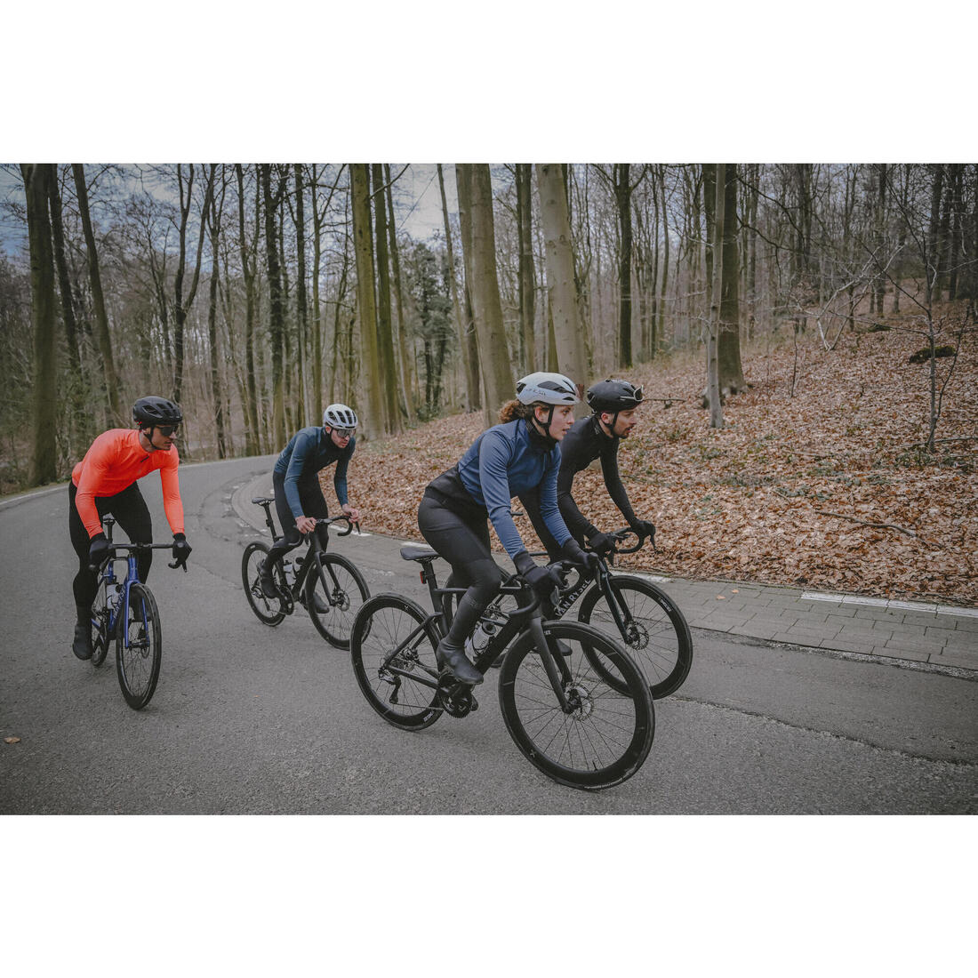 CHAQUETA CICLISMO RUTA MUJER RACER - Image 12