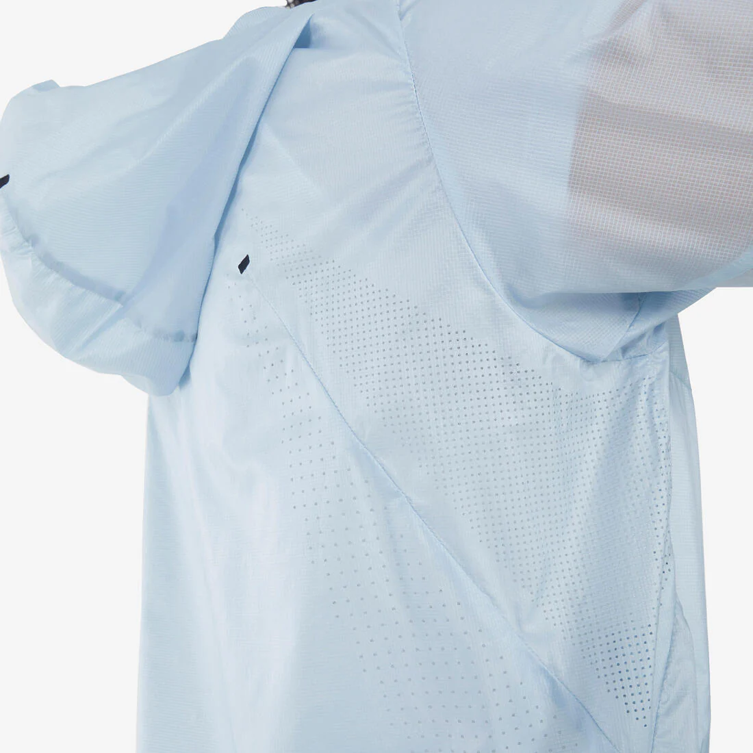 CHAQUETA CORTAVIENTO SENDERISMO MUJER MH900 GRIS - Image 7