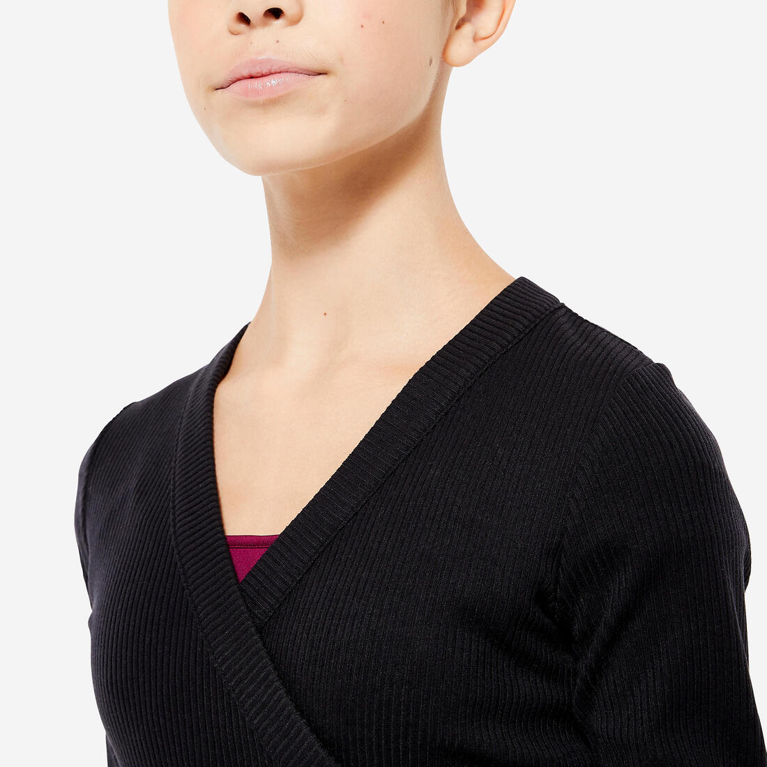 Chaqueta Cruzada Danza Clásica Niña Negro - Image 4
