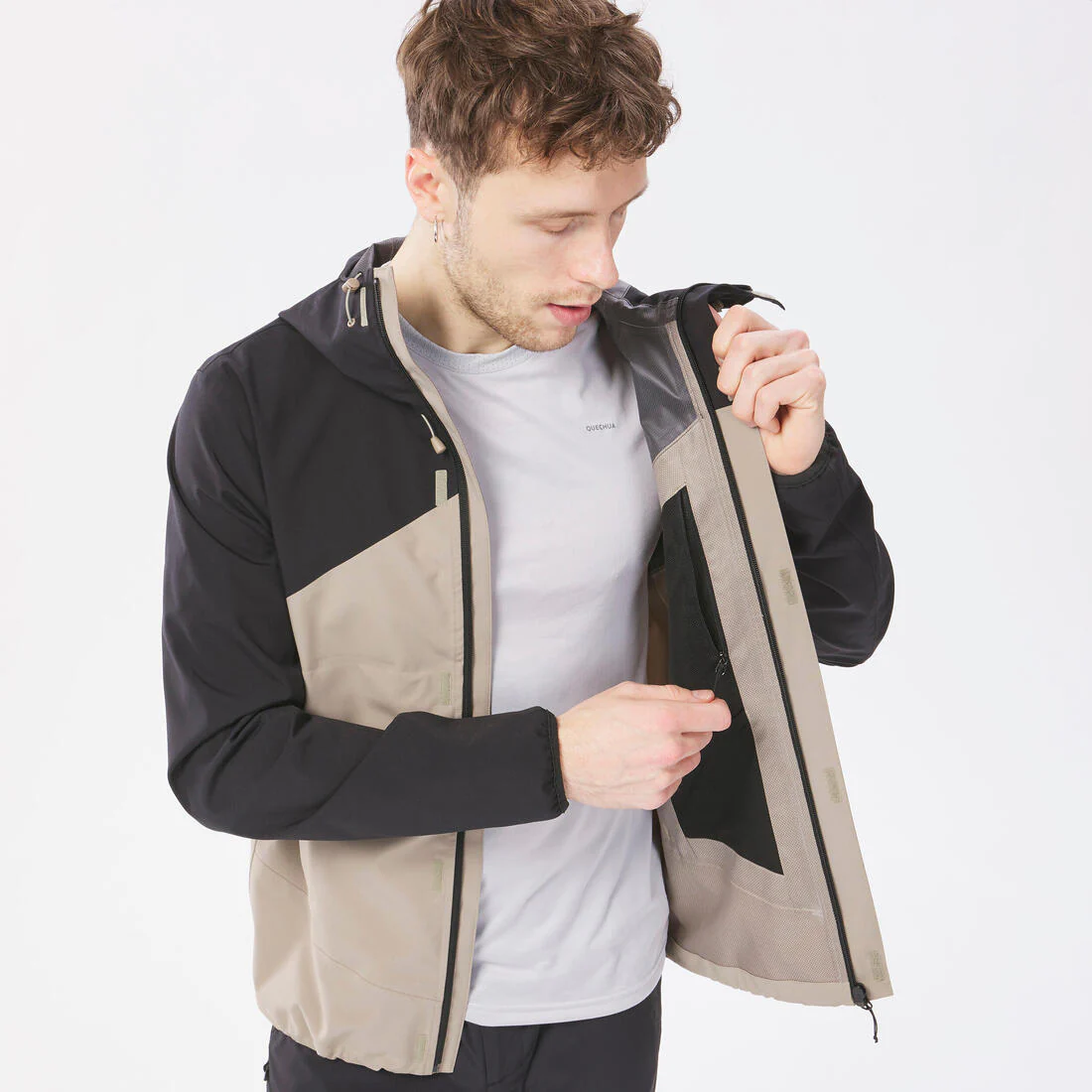 CHAQUETA DE SENDERISMO HOMBRE MH100 - Image 9