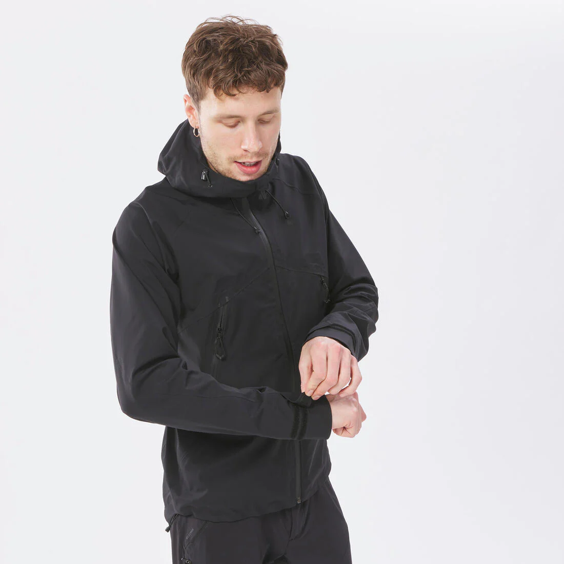 CHAQUETA DE SENDERISMO IMPERMEABLE HOMBRE MH500 - Image 8
