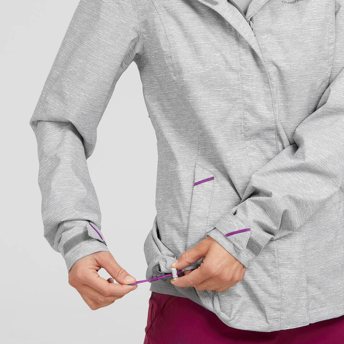 CHAQUETA IMPERMEABLE DE SENDERISMO MUJER MH100 - Image 12