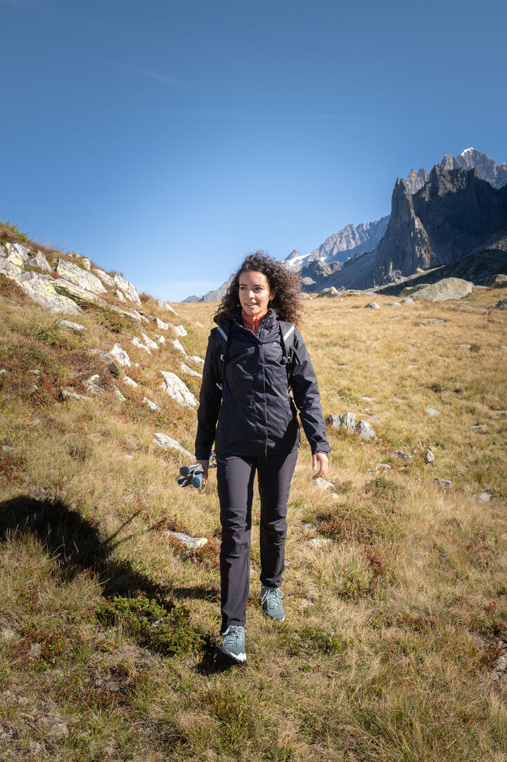 CHAQUETA IMPERMEABLE DE SENDERISMO MUJER MH100 - Image 14