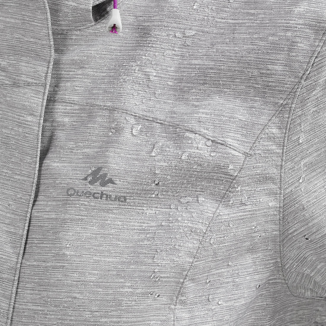 CHAQUETA IMPERMEABLE DE SENDERISMO MUJER MH100 - Image 9