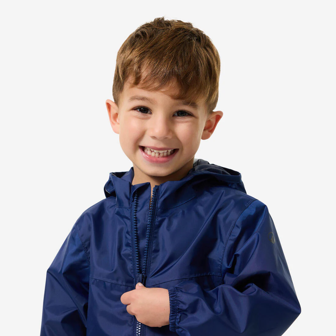 Chaqueta impermeable de senderismo niños 2-6 años, MH100 zip kid - Image 13