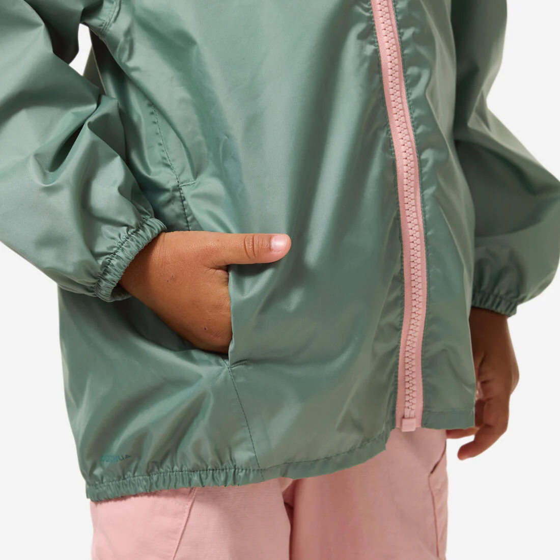 Chaqueta impermeable de senderismo niños 2-6 años, MH100 zip kid - Image 14
