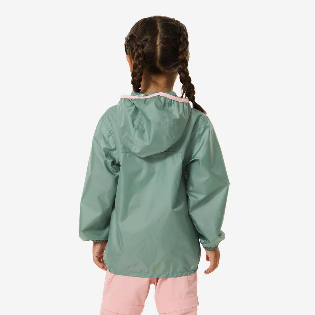 Chaqueta impermeable de senderismo niños 2-6 años, MH100 zip kid - Image 8