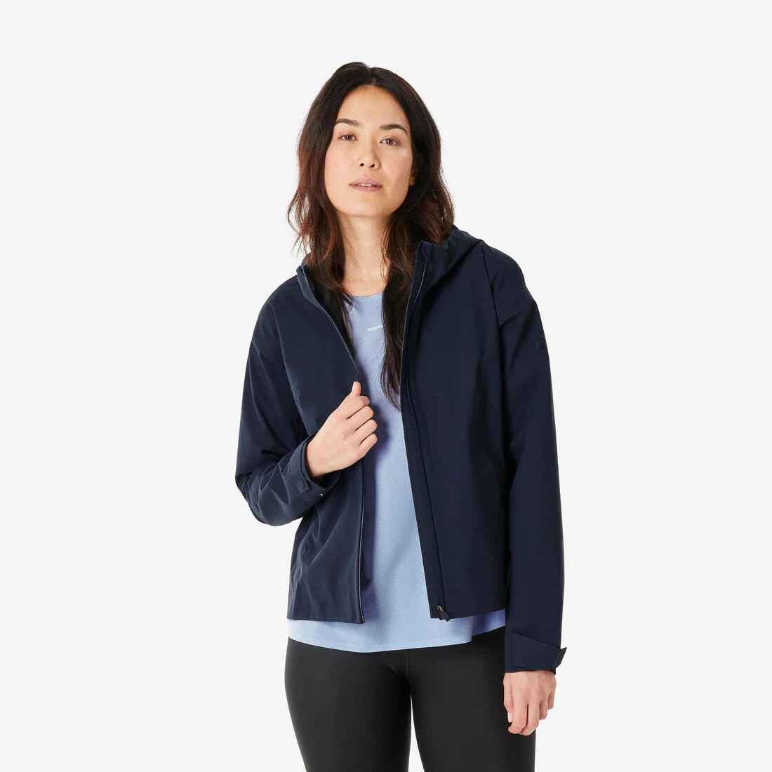 CHAQUETA IMPERMEABLE DE SENDERISMO MUJER MH100 - Image 2