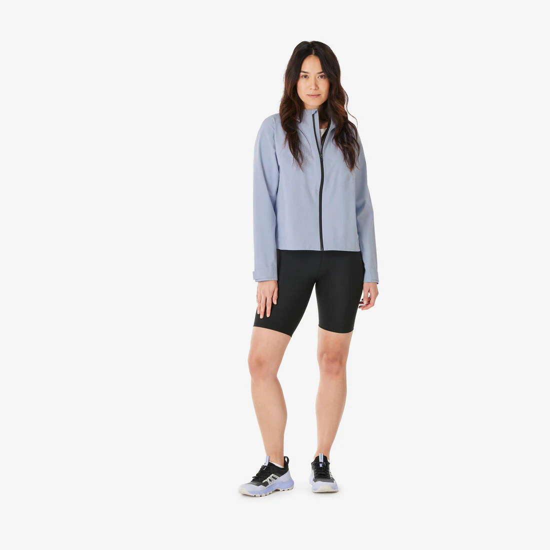 CHAQUETA IMPERMEABLE DE SENDERISMO MUJER MH100 - Image 4