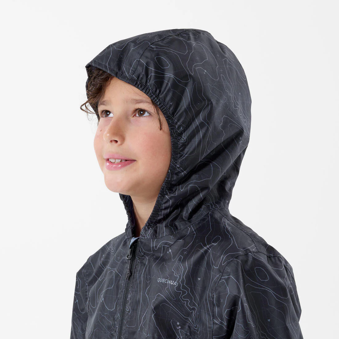 CHAQUETA IMPERMEABLE DE SENDERISMO NIÑOS MH100 - Image 5