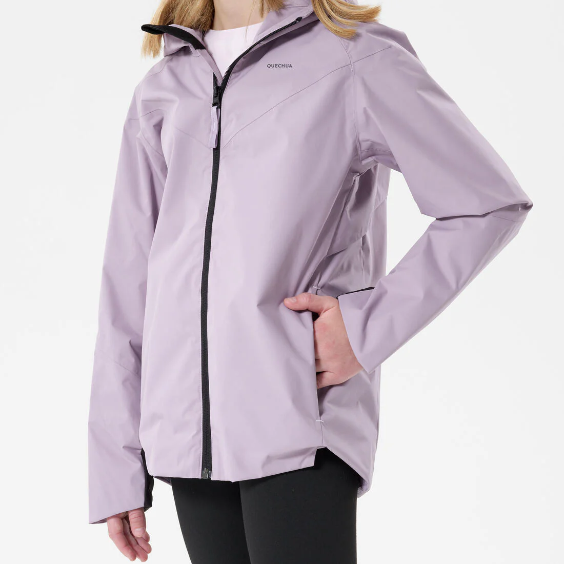 CHAQUETA IMPERMEABLE DE SENDERISMO NIÑOS MH500 TW - Image 7
