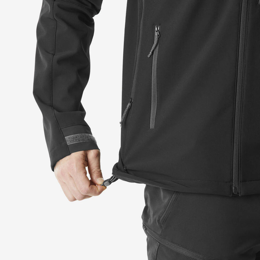 CHAQUETA DE SENDERISMO SOFTSHELL HOMBRE MT500 - Image 10