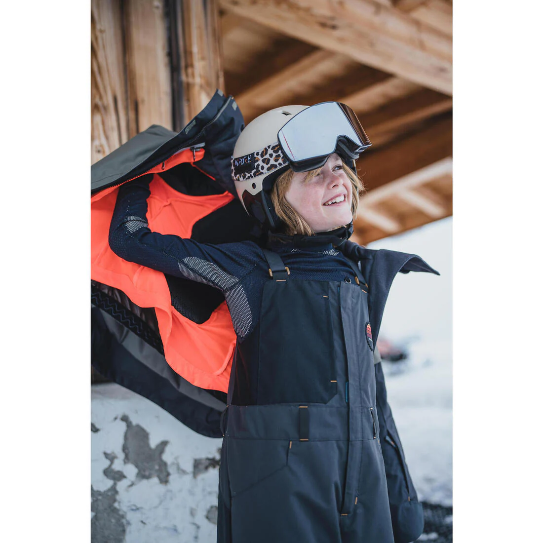 CHAQUETA IMPERMEABLE DE SNOWBOARD NIÑOS SNB 500 - Image 10