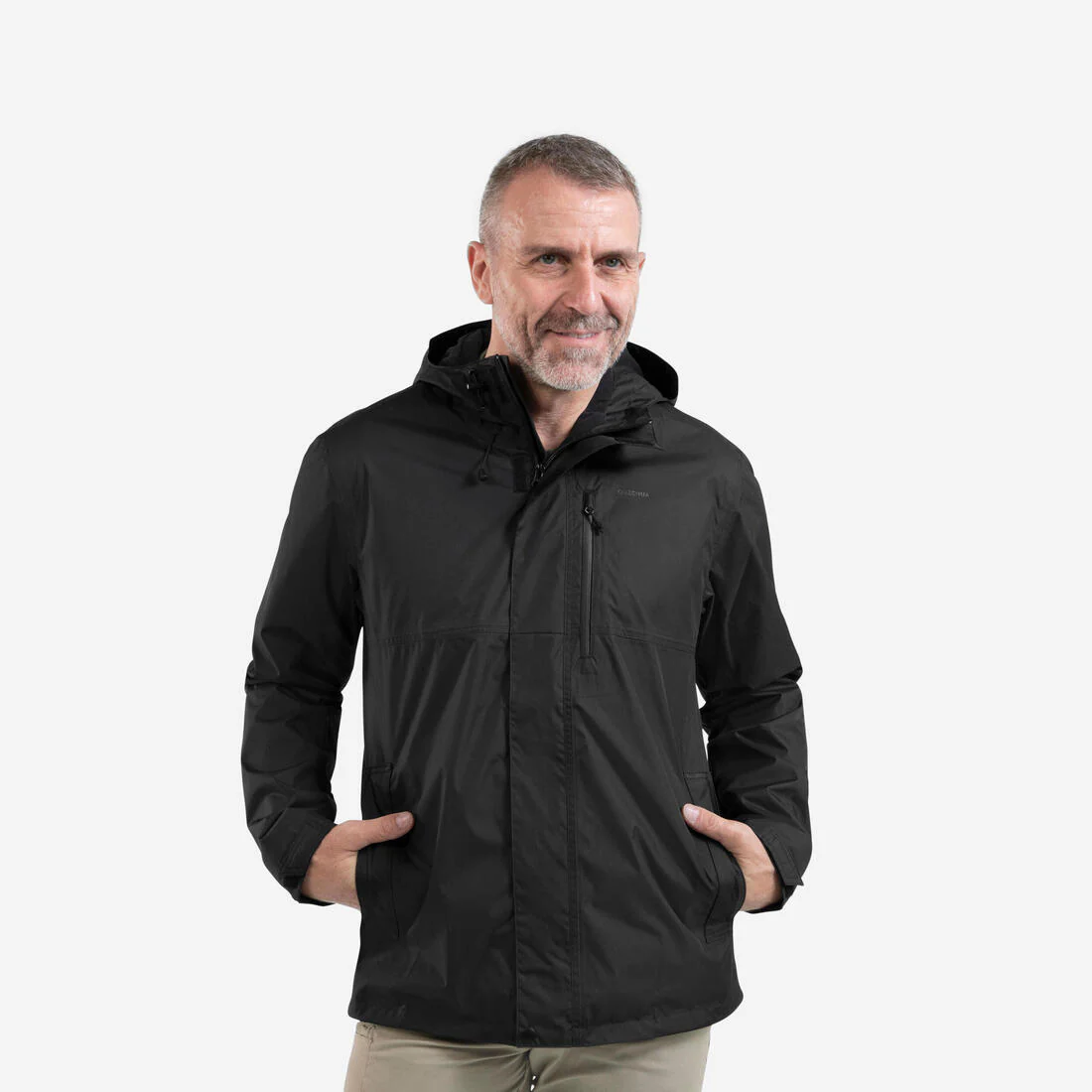 CHAQUETA DE SENDERISMO IMPERMEABLE HOMBRE NH500 - Image 3