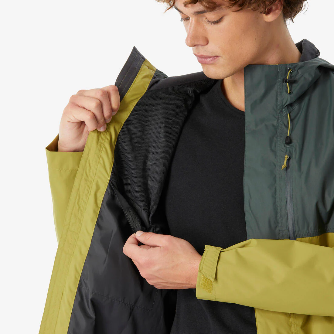 CHAQUETA DE SENDERISMO IMPERMEABLE HOMBRE NH500 - Image 33